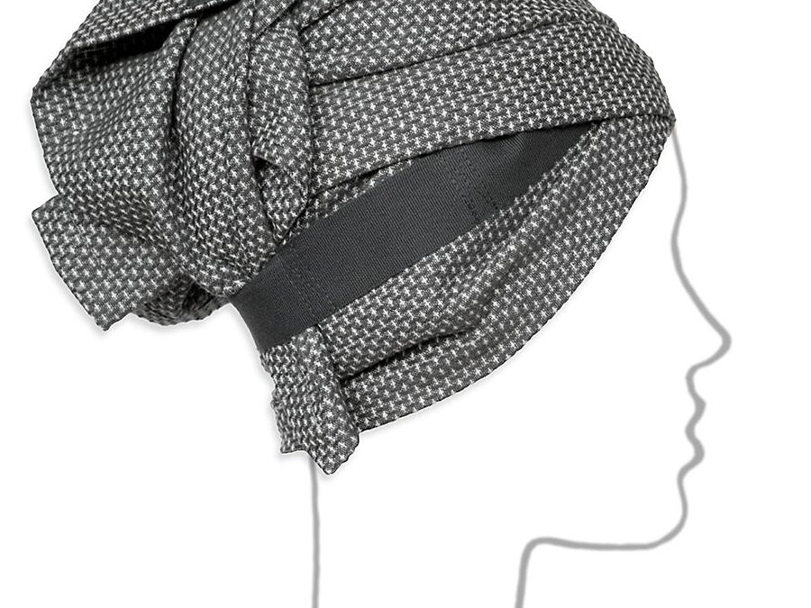 Soil Association Certified organic cotton towel - hair wrap