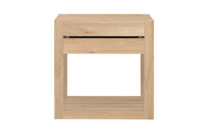 Oak Azur bedside table, 1 drawer