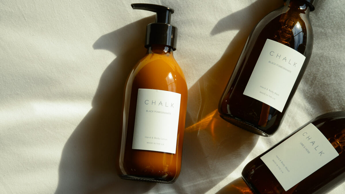 Chalk Amber Glass Scented Toiletries - Image 11