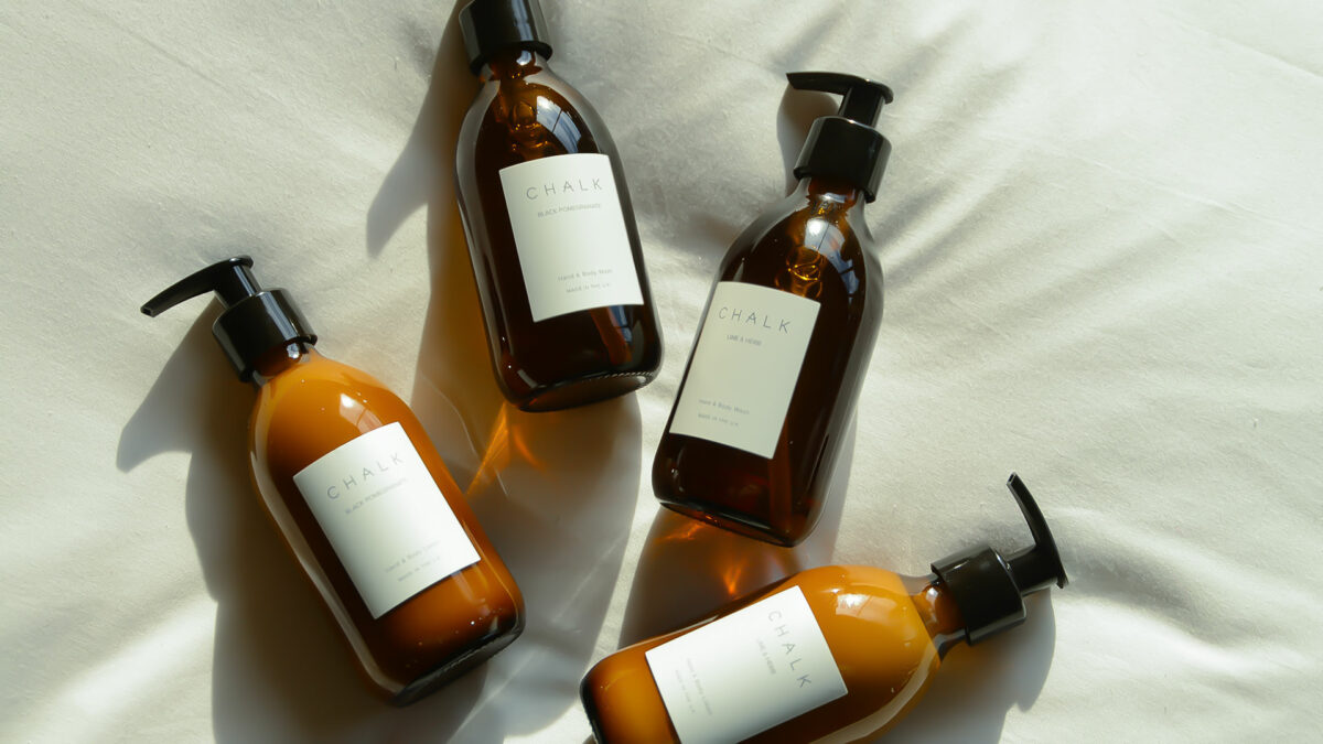 Chalk Amber Glass Scented Toiletries - Image 8