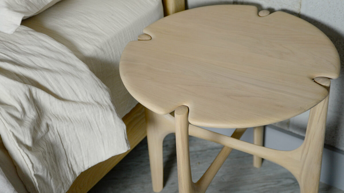 Ethnicraft PI Side Table - Oak - Image 9