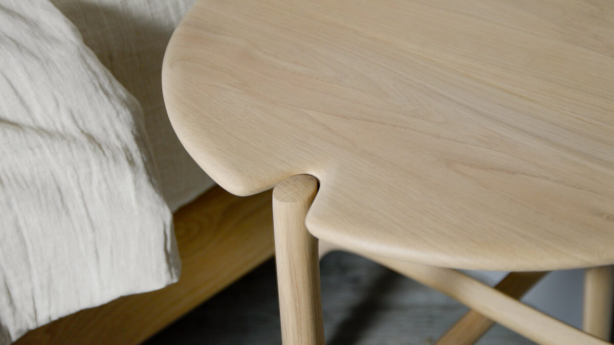 Ethnicraft PI Side Table - Oak - Image 8