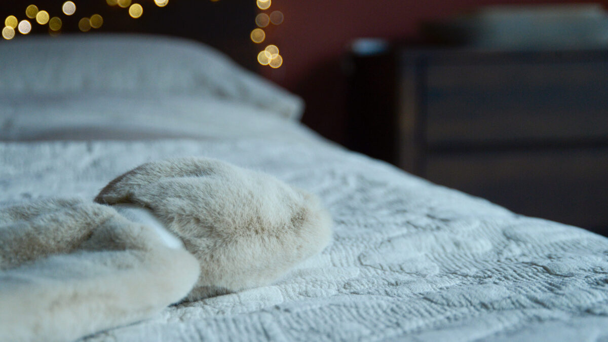 Long Faux Fur Hot Water Bottles - 2 Colours - Image 4