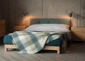 Iona-low beds-upholstered-bed - small bedrooms inspiration