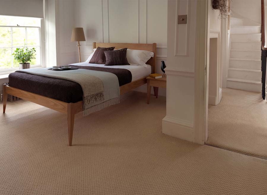 Classic beds - the taller hand crafted Cochin wooden bed in a Georgian bedroom