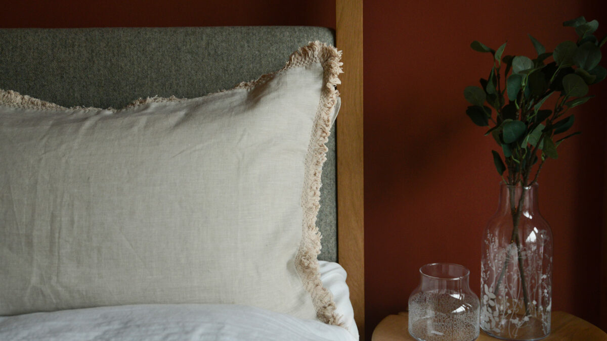 Luxury Linen Bedding in Olive or Stone - Image 17