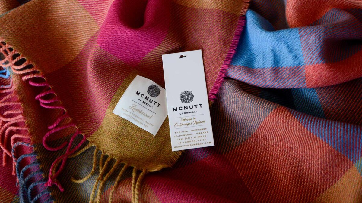 Check Merino Lambswool Throws - Image 5