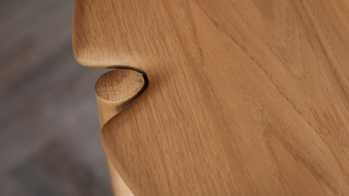 Ethnicraft PI Side Table - Oak - Image 3