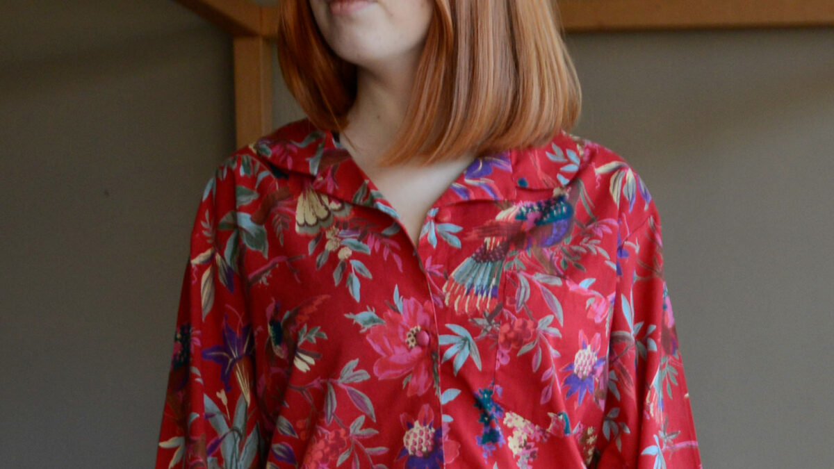 Red Floral Pyjamas - Image 8