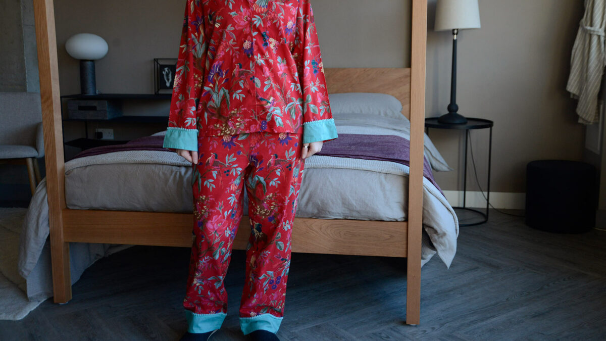 Red Floral Pyjamas - Image 7
