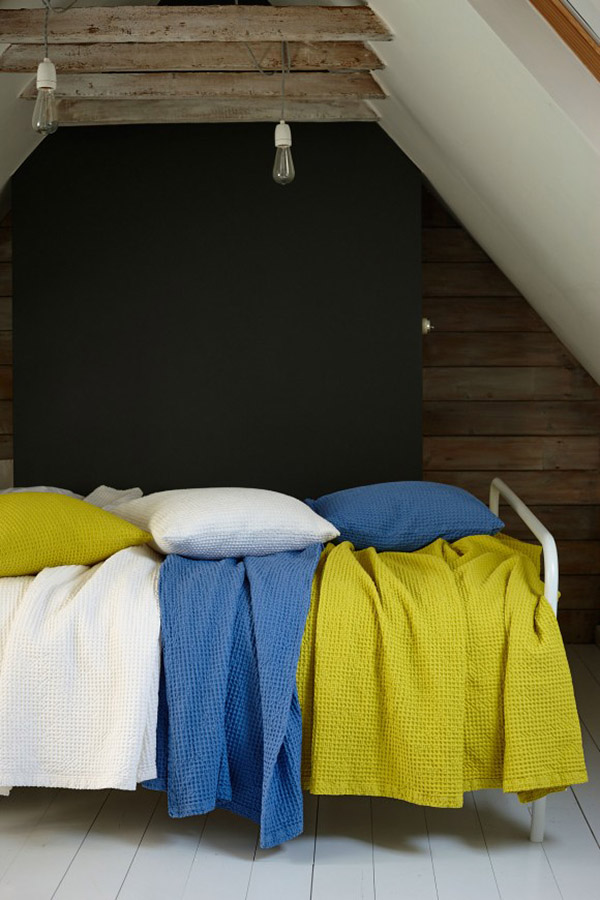 Also Home - Waffle Throw and Cushion - 3 colours