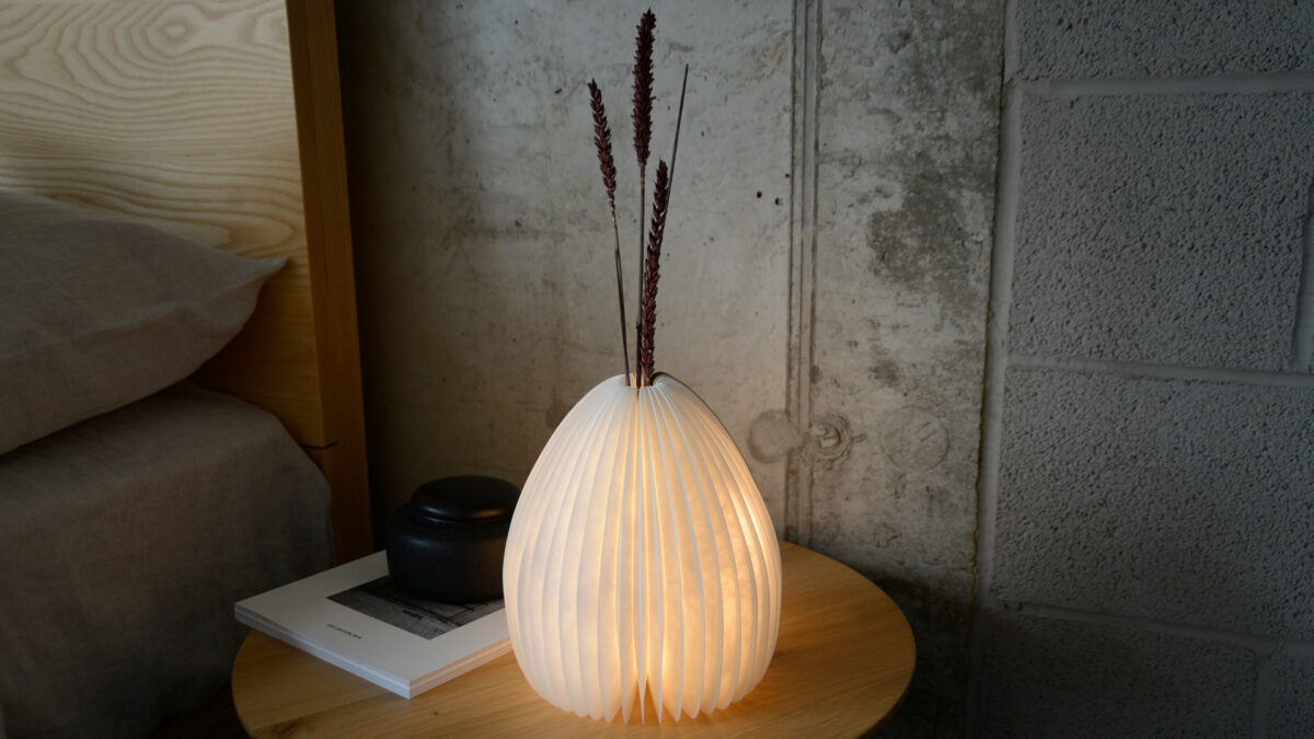 Vase Lamp - Walnut - Image 4
