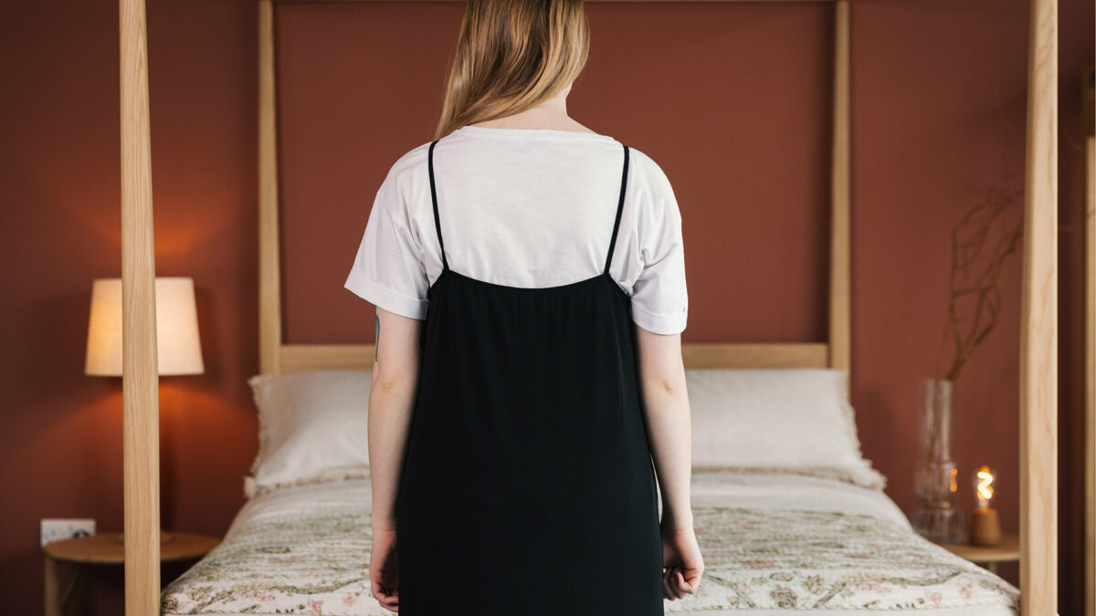 Soft Slip Dresses - Black or Smoke Grey - Image 10