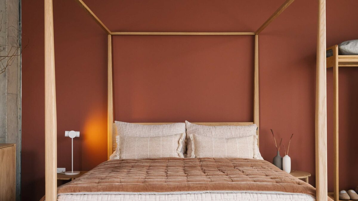 Velvet Reversible Quilt - Cinnamon - Image 8