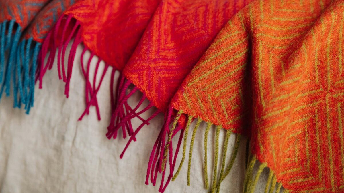 Colourful Merino Lambswool Throws - Image 13