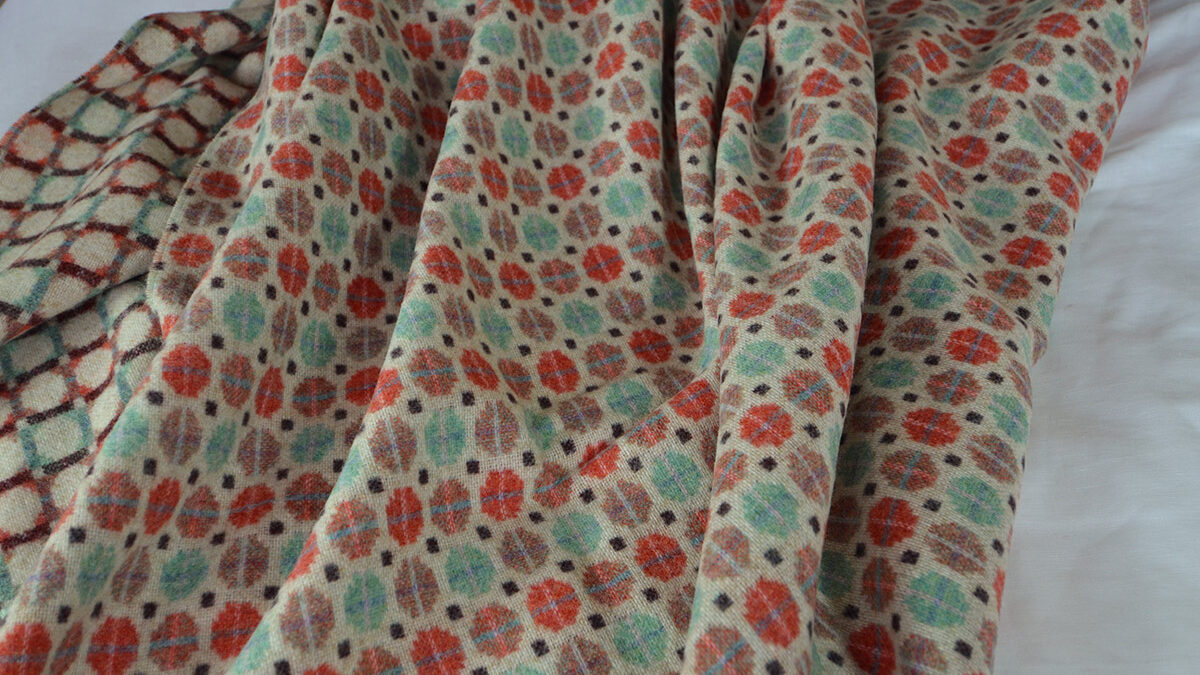 Milan - Patterned Wool Throw - Image 3