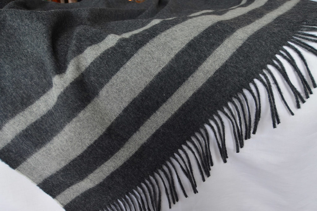 Bronte Seville Throw in Charcoal