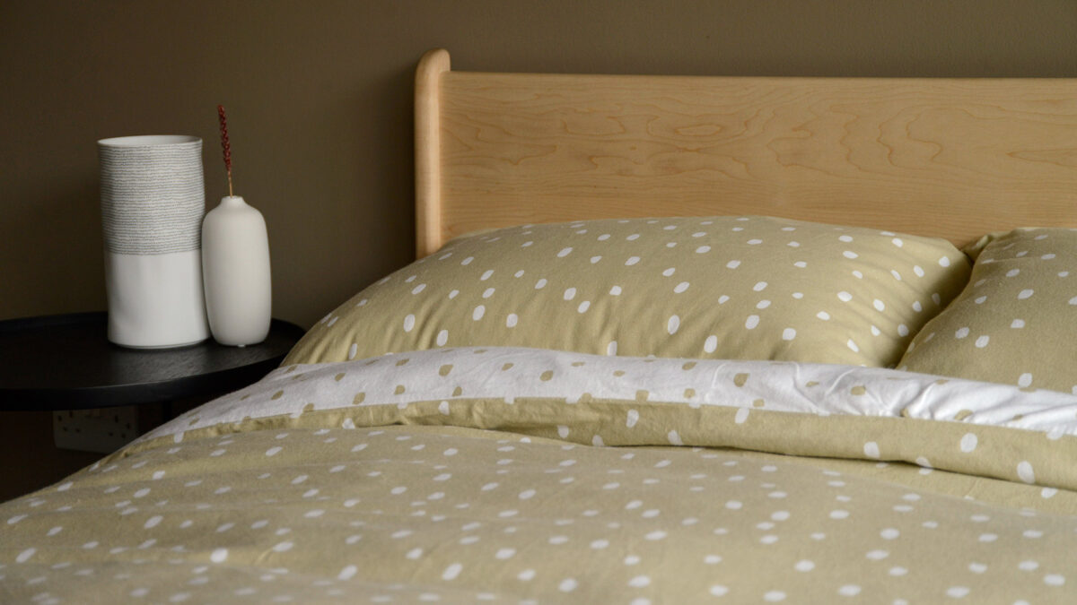 Dots - Reversible Brushed Cotton Duvet Set
