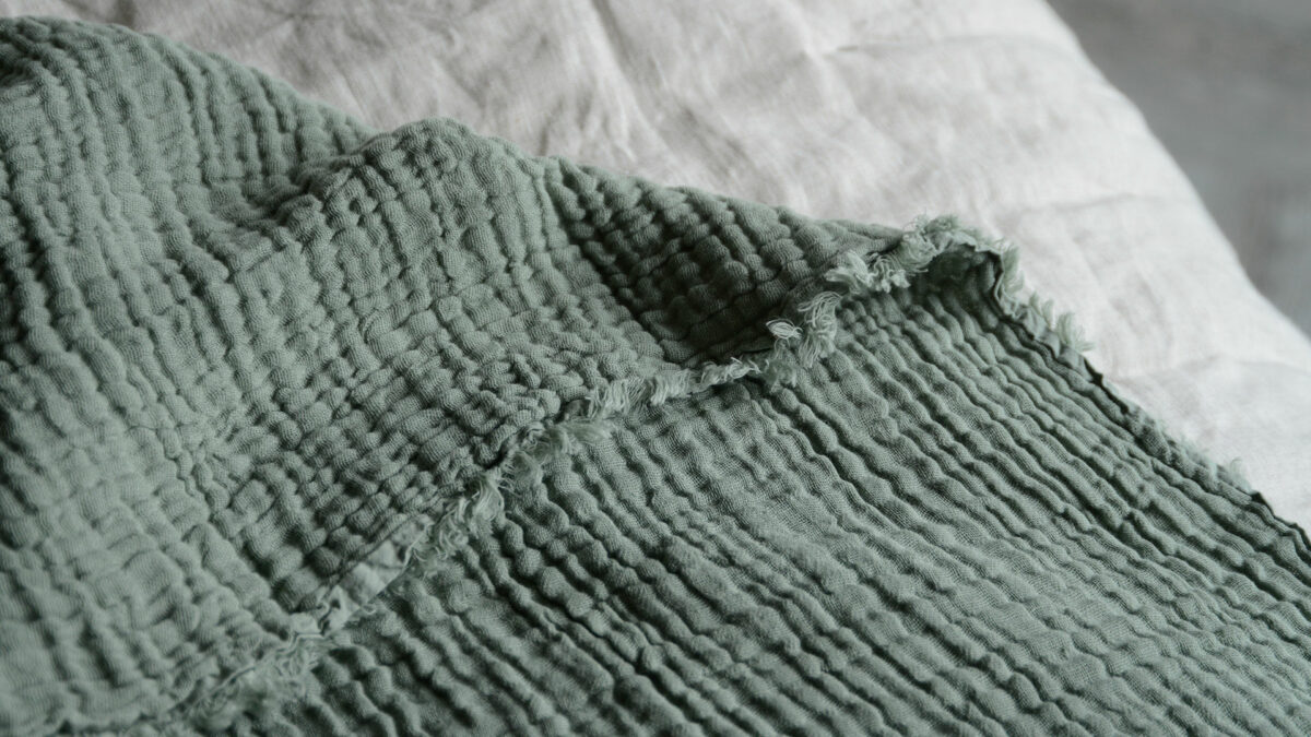 Cotton Muslin Throws - Various Colours - Image 16