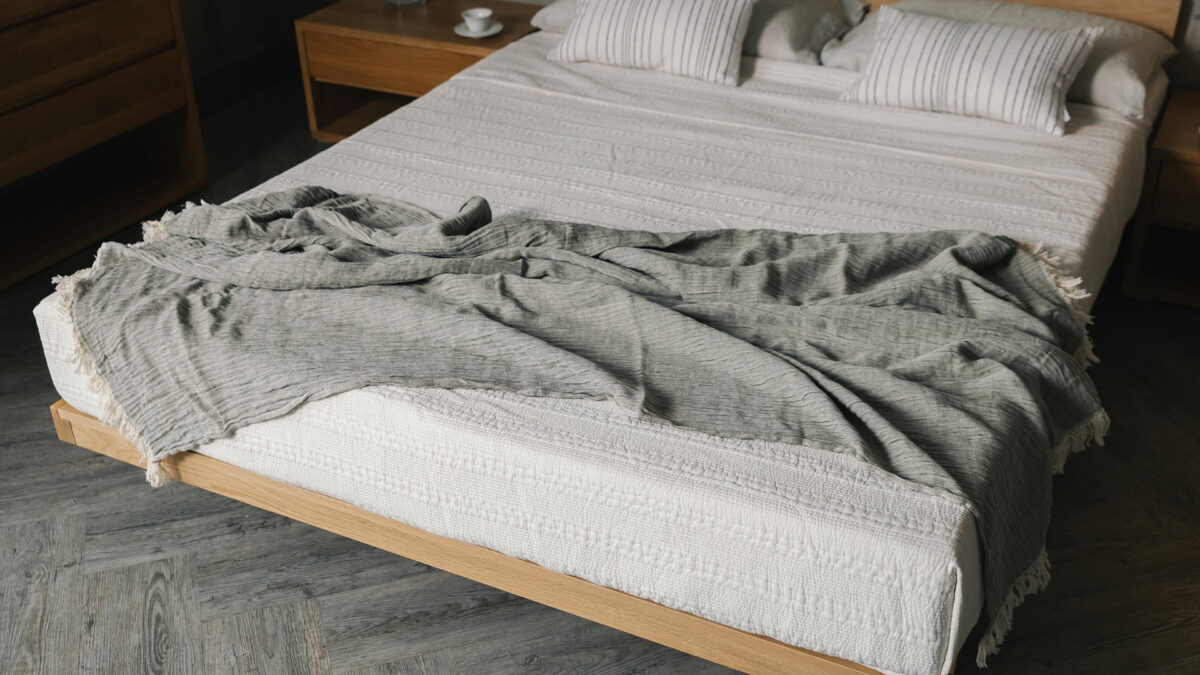 Lightweight Organic Cotton & Linen Throws - 4 Colours - Image 12