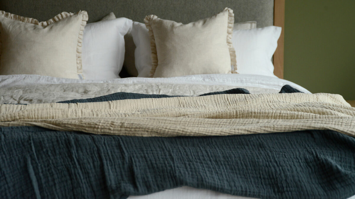 Cotton Muslin Throws - Various Colours - Image 11