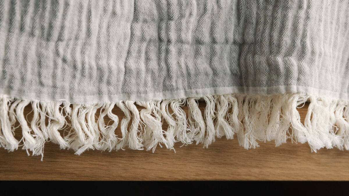 Lightweight Organic Cotton & Linen Throws - 4 Colours - Image 9