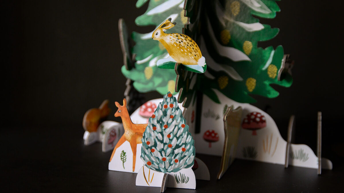 3D Advent Calendar - Woodland Scene - Image 4