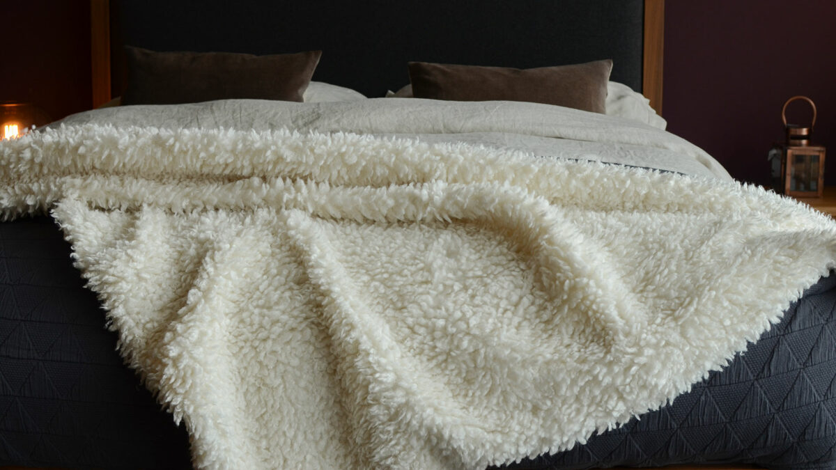 Faux Alpaca Throw - Image 2