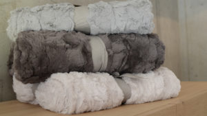 Faux Fur Throws in 3 colours
