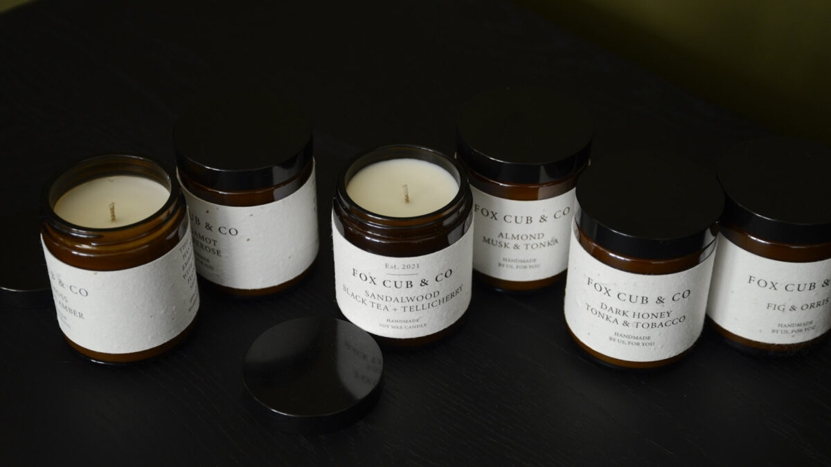 Fox Cub & Co Scented Candles - Image 3