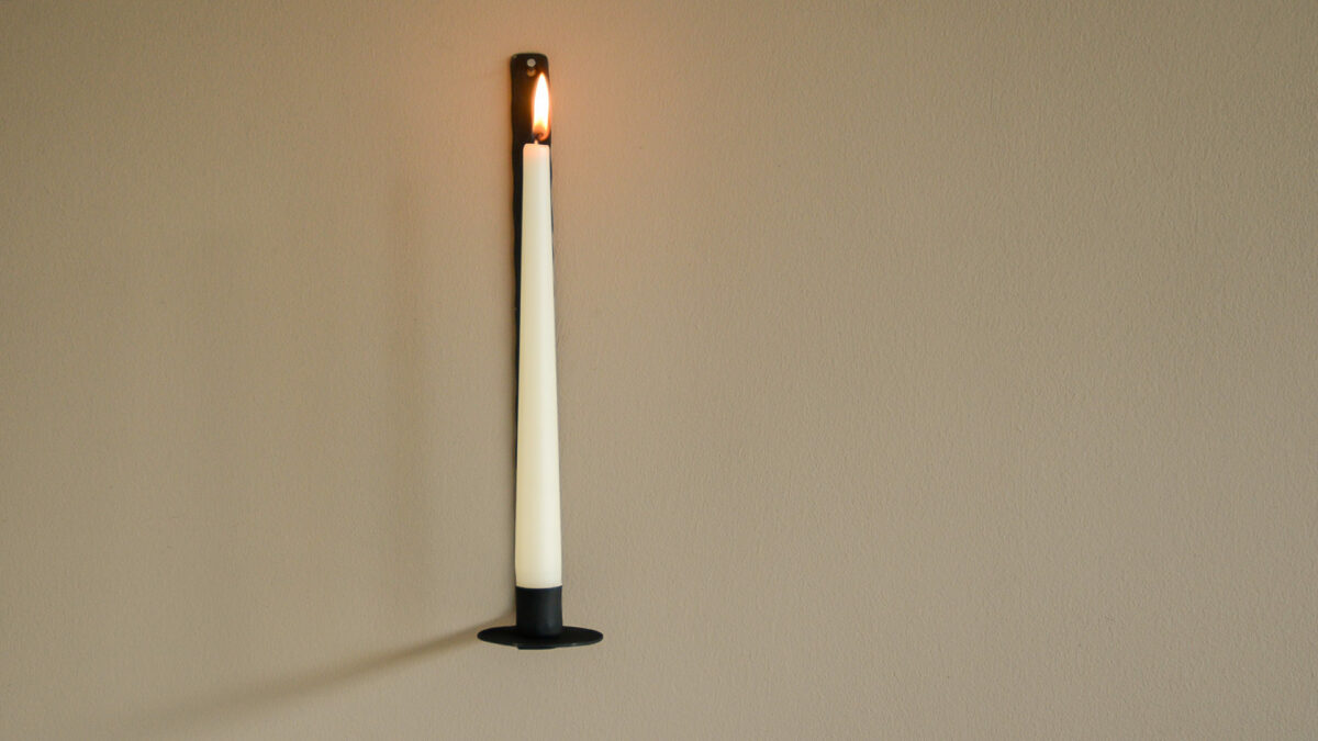 Rustic Wall-Mounted Candleholders - Image 5
