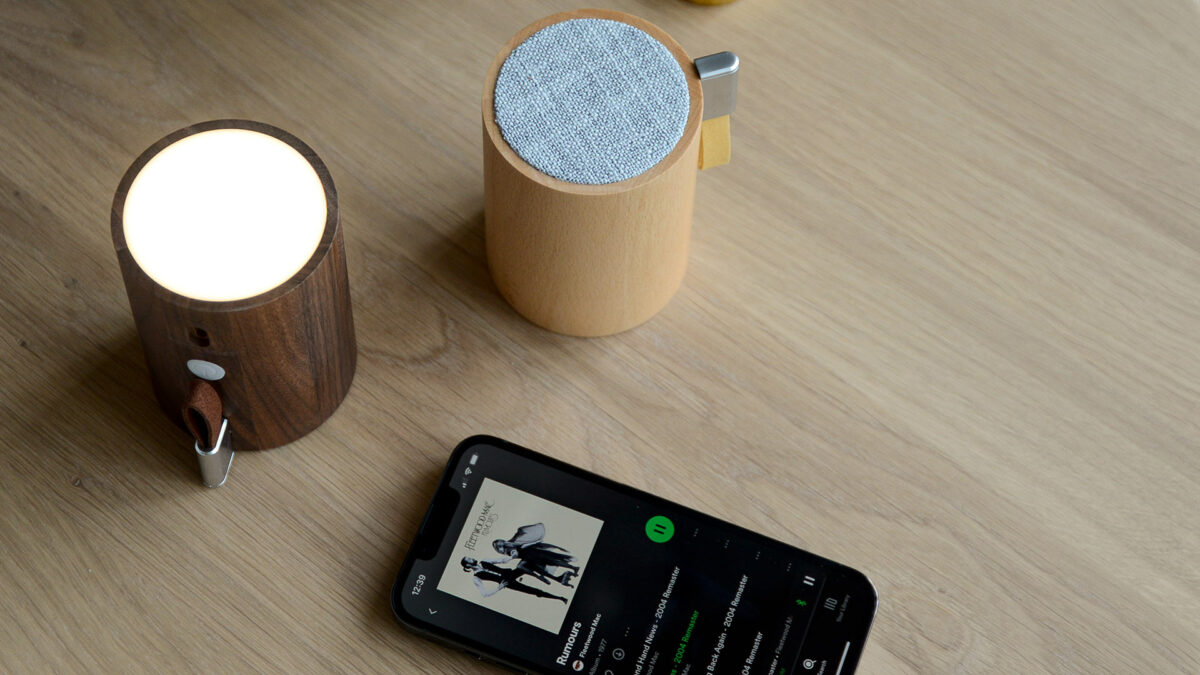 Drum - Modern Bluetooth Speaker & Lamp - Image 4