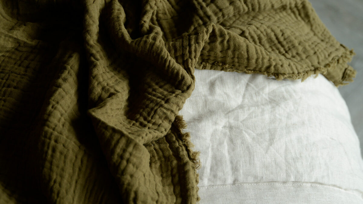 Cotton Muslin Throws - Various Colours - Image 15