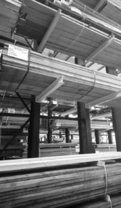 sustainably sourced timber at our supplier warehouse