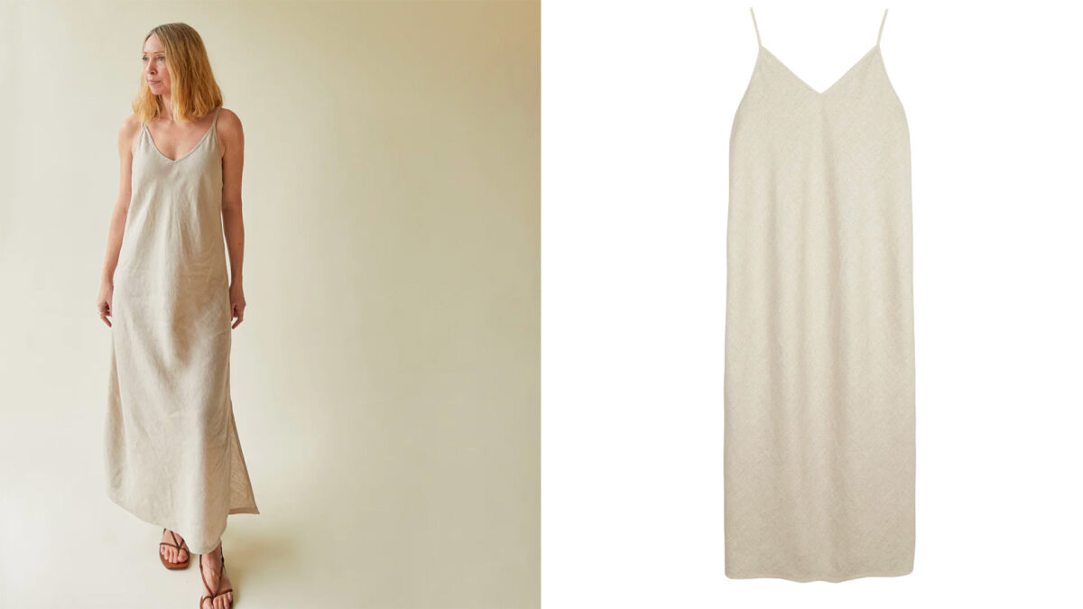 Linen Slip Dress