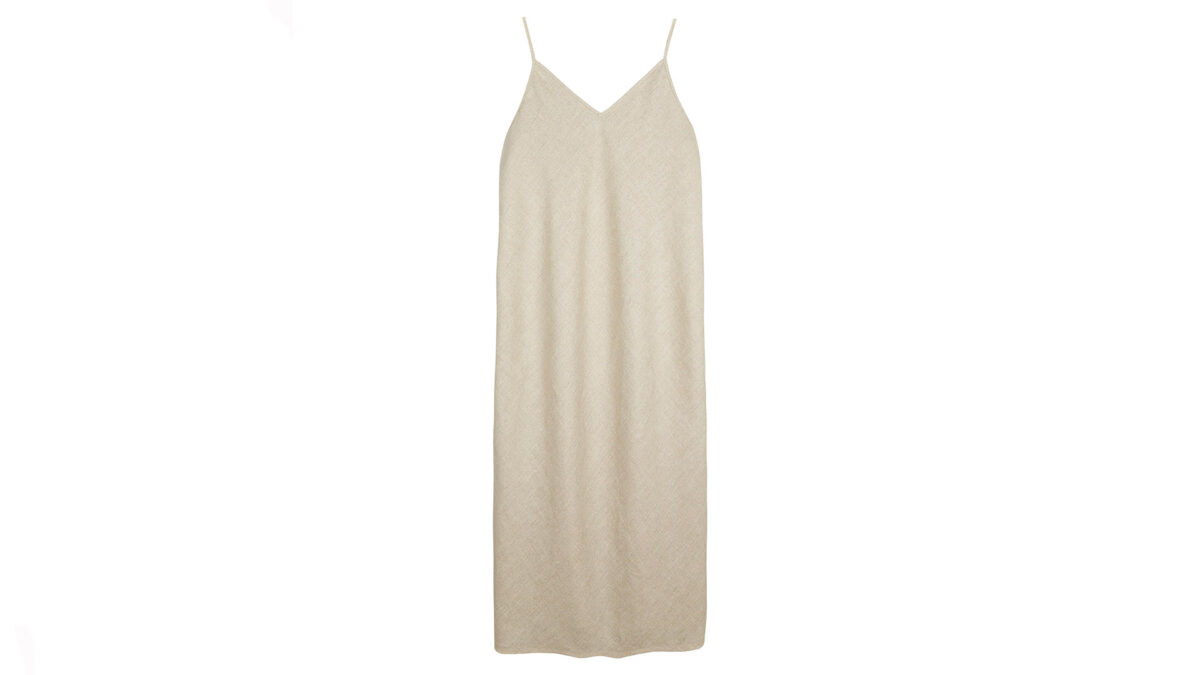 Linen Slip Dress - Image 5