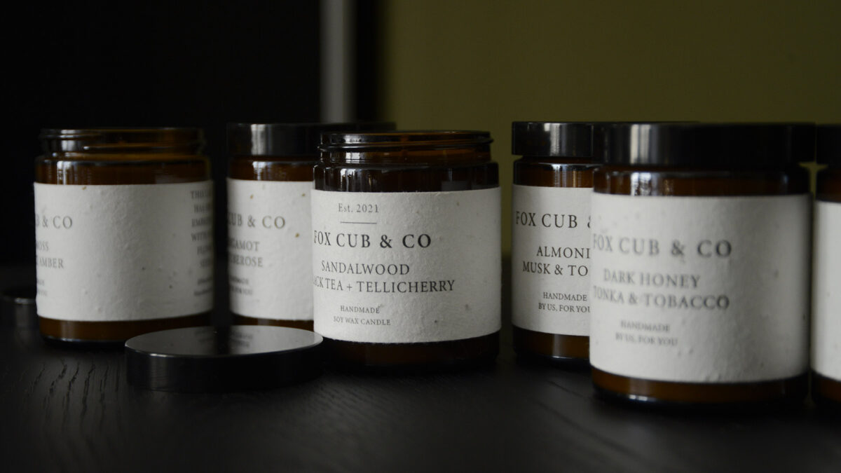 Fox Cub & Co Scented Candles