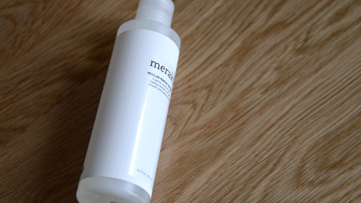 meraki gentle organic makeup remover