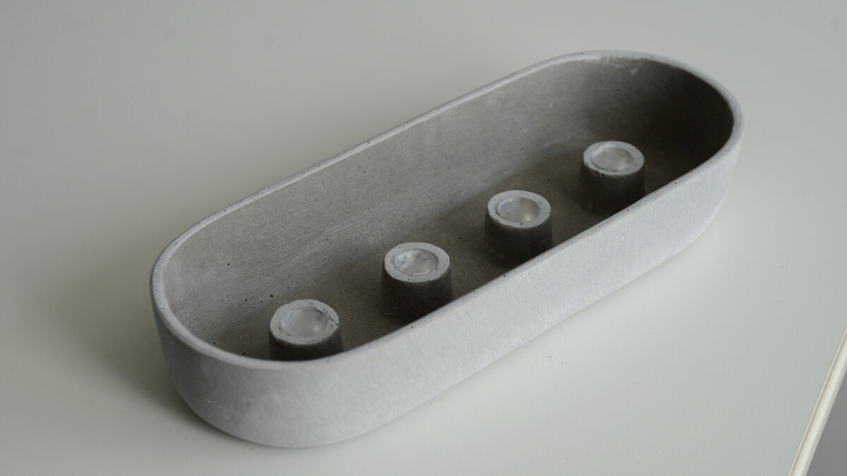 Concrete Candleholders - 2 shapes - Image 9
