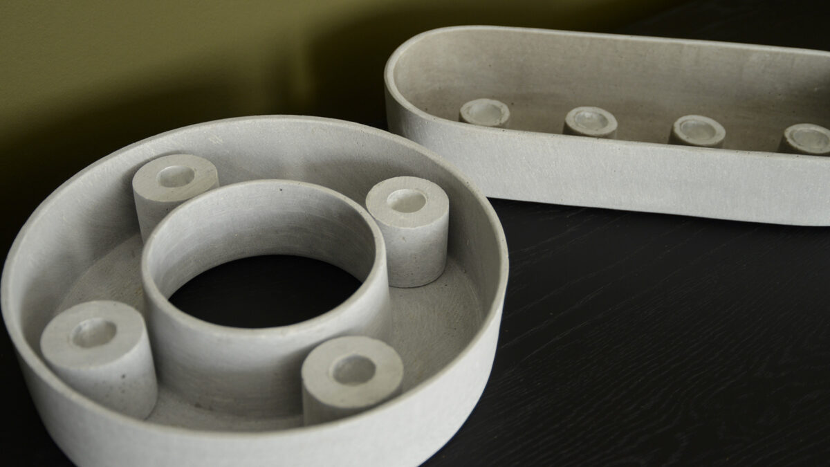 Concrete Candleholders - 2 shapes - Image 5