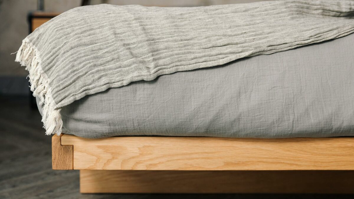 Lightweight Organic Cotton & Linen Throws - 4 Colours - Image 7