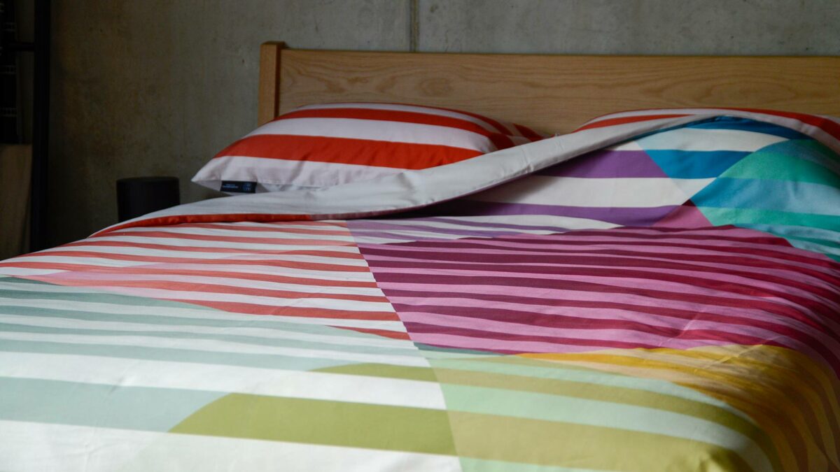 Colourful Organic Cotton Satin Bedding - Image 10