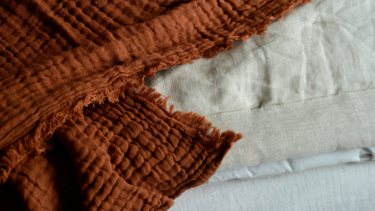 Cotton Muslin Throws - Various Colours - Image 13