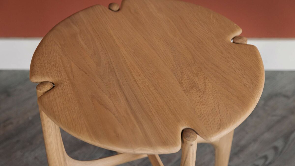 Ethnicraft PI Side Table - Oak - Image 6