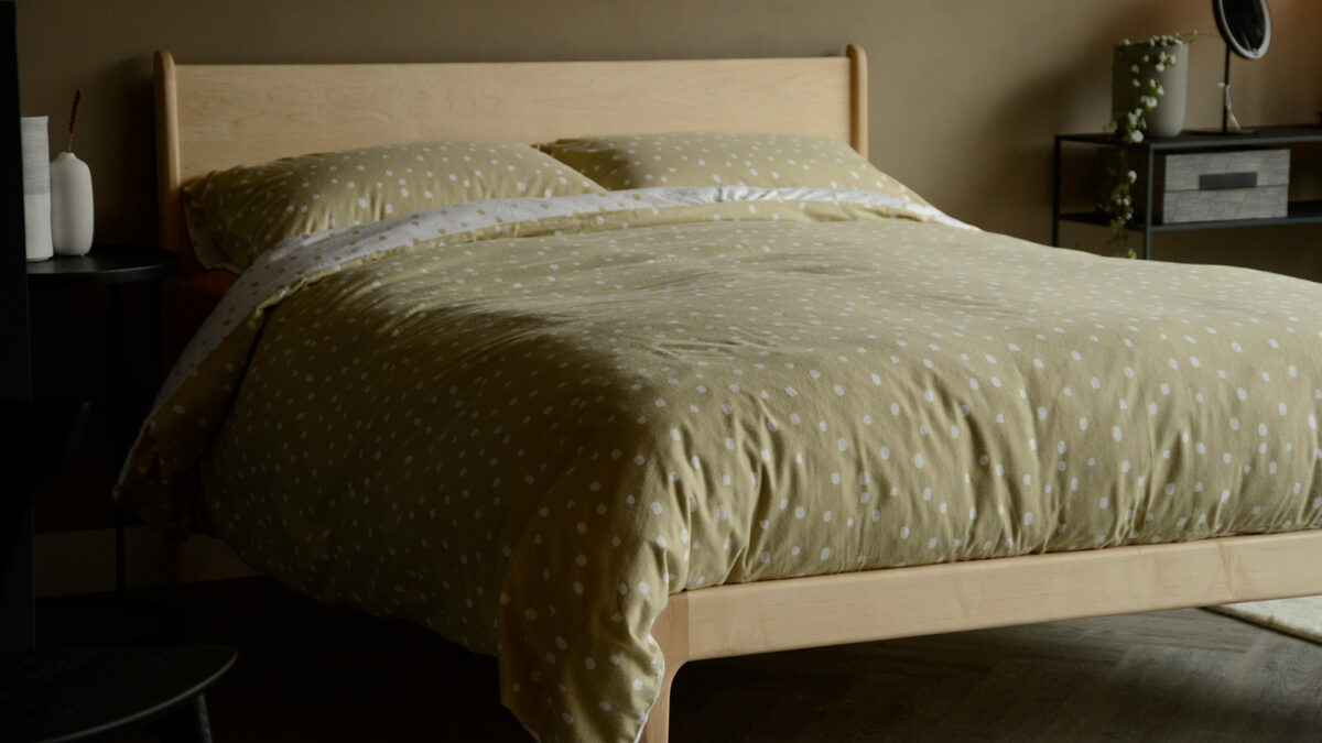 Dots - Reversible Brushed Cotton Duvet Set - Image 5