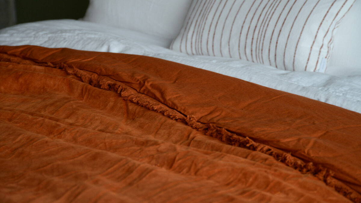 Cotton Velvet Quilts - 3 Colours - Image 7