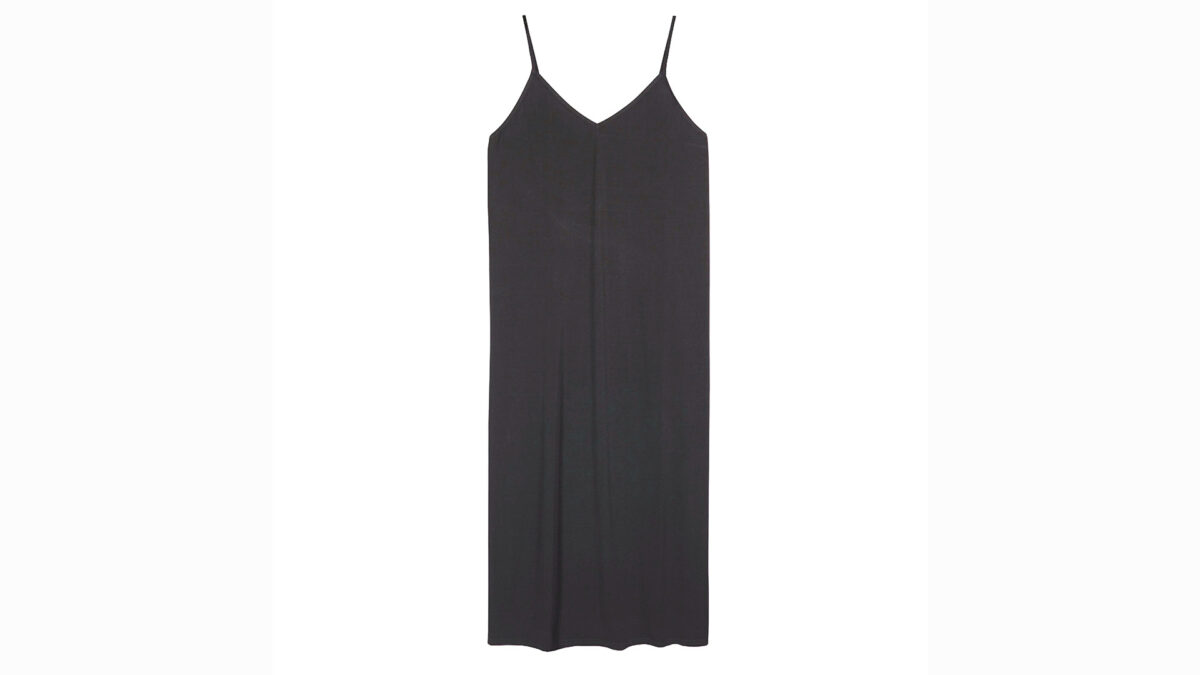 Soft Slip Dresses - Black or Smoke Grey - Image 4