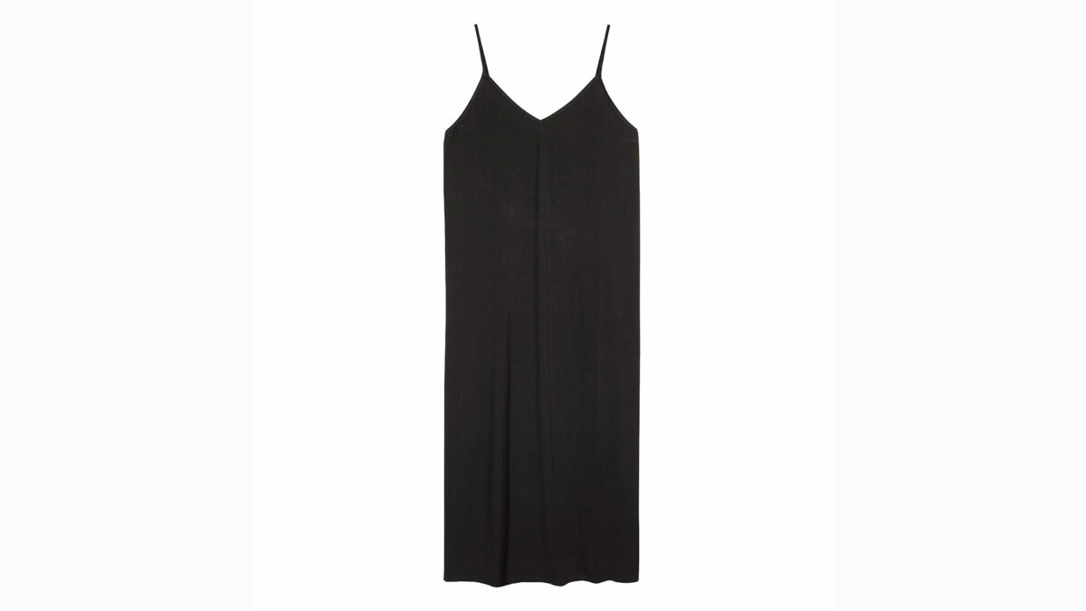 Soft Slip Dresses - Black or Smoke Grey - Image 2