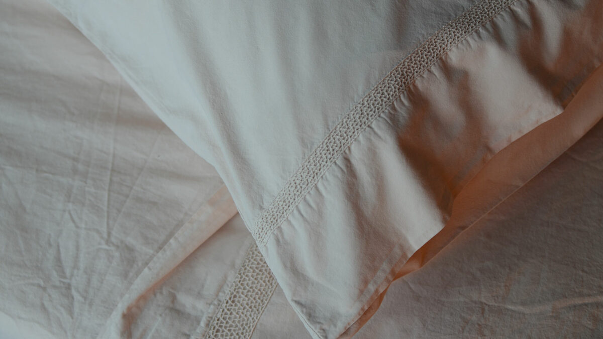 Stonewashed Cotton Bedding Set - Pale Plaster - Image 6