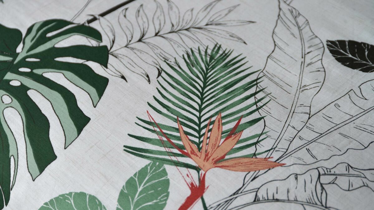 Tropical Leaf Duvet Set - Image 6